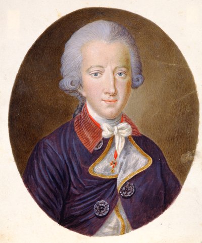 Porträt von Joseph II. von Deutschland (1741-90), Heiliger Römischer Kaiser, um 1780 von Unbekannt Unbekannt